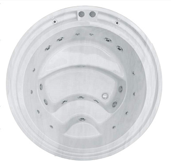 Круглый гидромассажный спа-бассейн Joy Spa JY 8010A