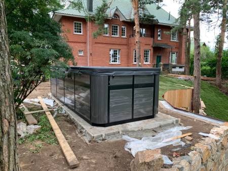 Плавательный спа бассейн Mexda WS-S06B-T